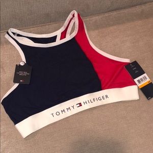 TOMMY HILFIGER High Neck Cotton Lounge Bralette